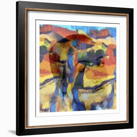 Abstract Beauty-Sheldon Lewis-Framed Art Print