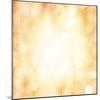 Abstract Beige Blur Background-Anna Omelchenko-Mounted Art Print