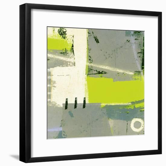 Abstract Big Break-Ricki Mountain-Framed Art Print