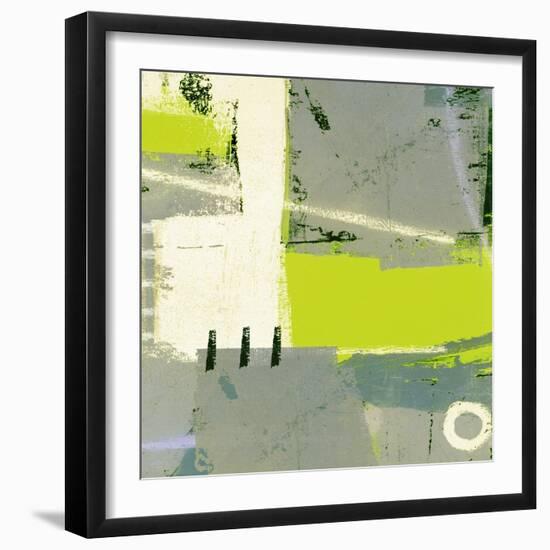 Abstract Big Break-Ricki Mountain-Framed Art Print