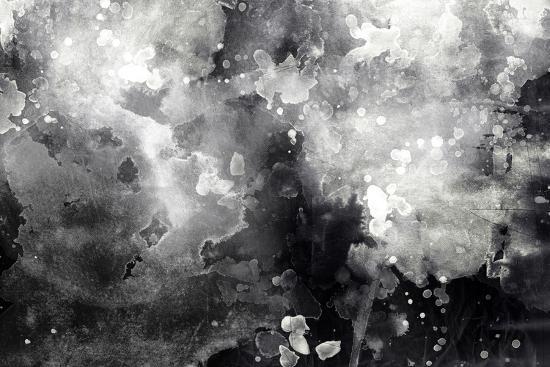 Abstract Black And White Ink Painting On Grunge Paper Texture Artistic Stylish Background Art Print Run4it Art Com