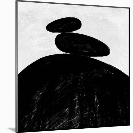 Abstract Black and White No.35-Robert Hilton-Mounted Art Print