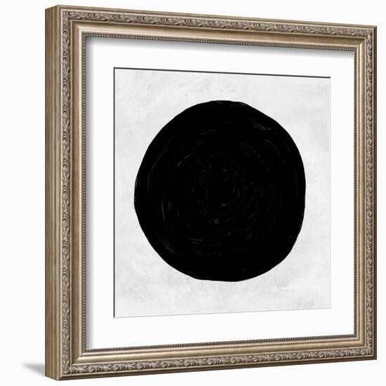 Abstract Black and White No.50-Robert Hilton-Framed Art Print