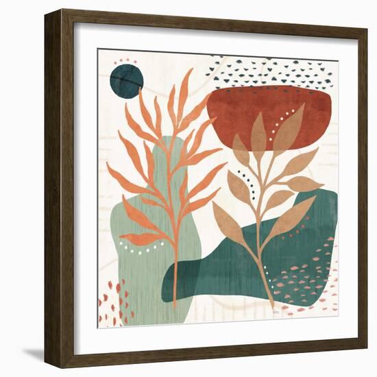 Abstract Blossom II-Veronique Charron-Framed Art Print