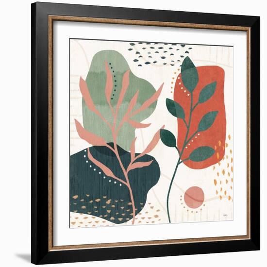 Abstract Blossom V-Veronique Charron-Framed Art Print