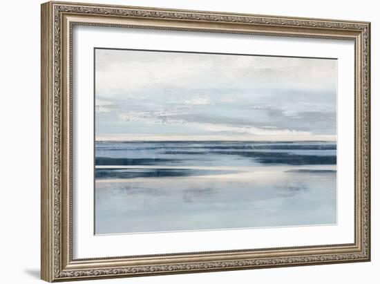 Abstract Blue, 2023-Jesse Carter-Framed Art Print