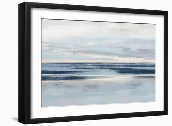 Abstract Blue, 2023-Jesse Carter-Framed Art Print