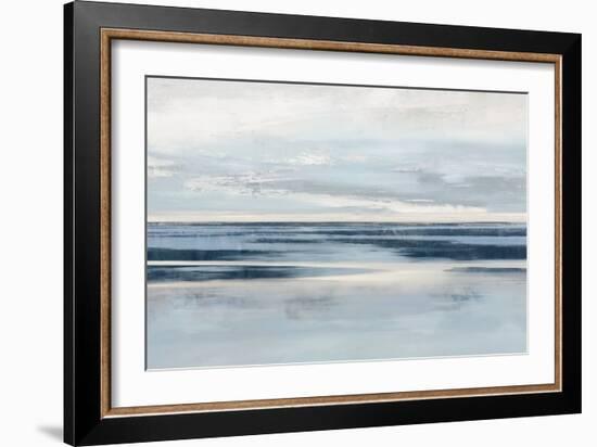 Abstract Blue, 2023-Jesse Carter-Framed Art Print