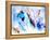 Abstract Blue 236874-Pol Ledent-Framed Stretched Canvas