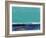 Abstract Blue and Turquoise II-Alma Levine-Framed Art Print