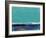 Abstract Blue and Turquoise II-Alma Levine-Framed Art Print