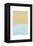 Abstract Blue And Yellow-Leah Straatsma-Framed Stretched Canvas