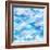 Abstract Blue Background-epic44-Framed Art Print