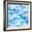 Abstract Blue Background-epic44-Framed Art Print