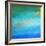 Abstract Blue Background-epic44-Framed Art Print