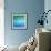 Abstract Blue Background-epic44-Framed Premium Giclee Print displayed on a wall