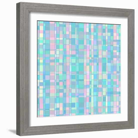 Abstract Blue Background-epic44-Framed Art Print