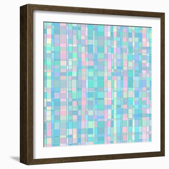 Abstract Blue Background-epic44-Framed Art Print