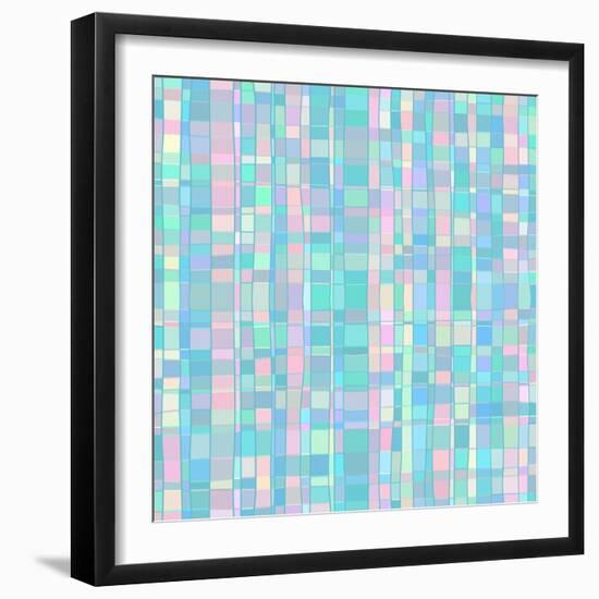 Abstract Blue Background-epic44-Framed Art Print