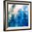 Abstract Blue Background-epic44-Framed Art Print