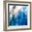 Abstract Blue Background-epic44-Framed Art Print