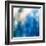 Abstract Blue Background-epic44-Framed Art Print