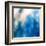 Abstract Blue Background-epic44-Framed Art Print