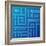 Abstract Blue Background-adistock-Framed Art Print