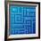 Abstract Blue Background-adistock-Framed Art Print