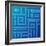 Abstract Blue Background-adistock-Framed Art Print