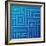 Abstract Blue Background-adistock-Framed Art Print