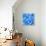 Abstract Blue Background-epic44-Framed Stretched Canvas displayed on a wall