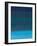 Abstract Blue Ocean Sunset-Hallie Clausen-Framed Art Print