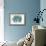 Abstract Blue Vibes-Jean Plout-Framed Giclee Print displayed on a wall