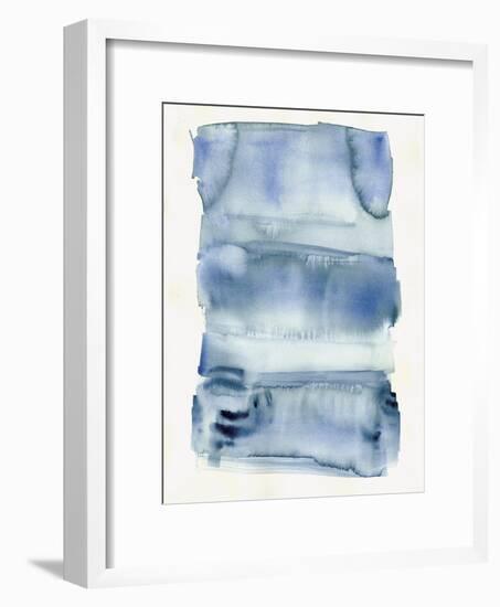 Abstract Blue Watercolor-Summer Tali Hilty-Framed Giclee Print