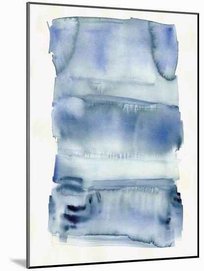 Abstract Blue Watercolor-Summer Tali Hilty-Mounted Giclee Print