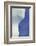 Abstract, Blue, White, Ice-George Theodore-Framed Photographic Print