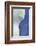 Abstract, Blue, White, Ice-George Theodore-Framed Photographic Print