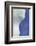 Abstract, Blue, White, Ice-George Theodore-Framed Photographic Print