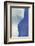 Abstract, Blue, White, Ice-George Theodore-Framed Photographic Print