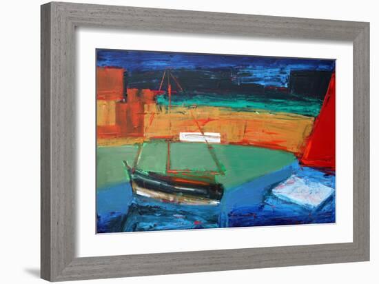 Abstract Boats-Paul Powis-Framed Giclee Print