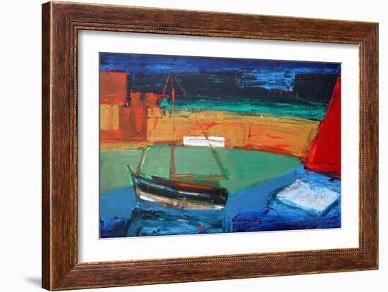 Abstract Boats-Paul Powis-Framed Giclee Print