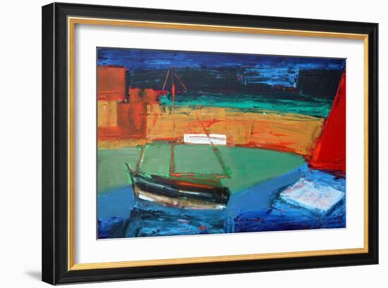 Abstract Boats-Paul Powis-Framed Giclee Print