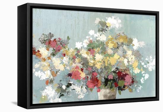 Abstract Bouquet III-Allison Pearce-Framed Stretched Canvas