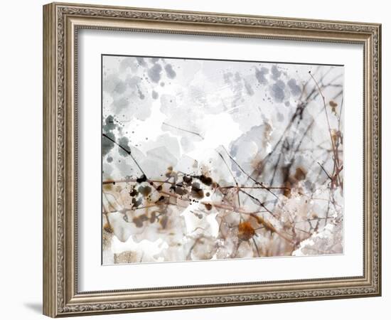 Abstract Branches-Chamira Young-Framed Art Print