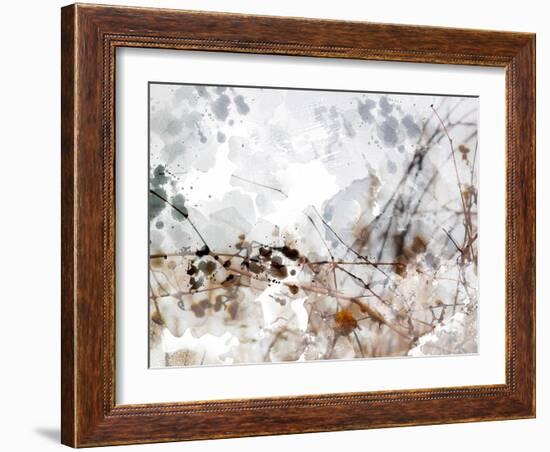 Abstract Branches-Chamira Young-Framed Art Print