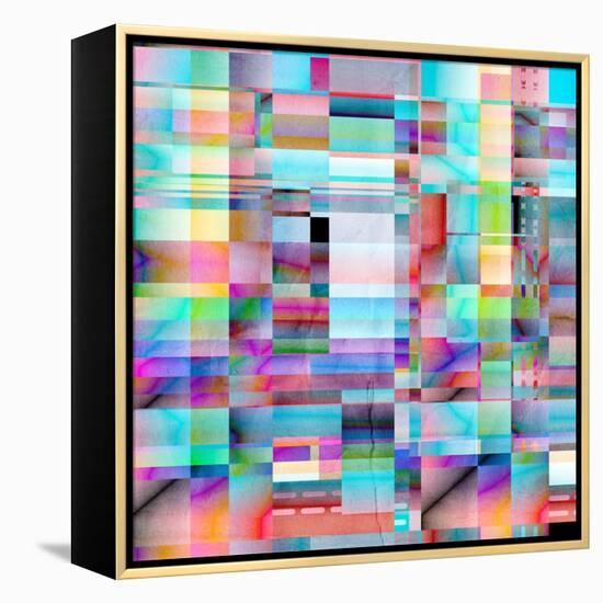 Abstract Bright Background-Tanor-Framed Stretched Canvas