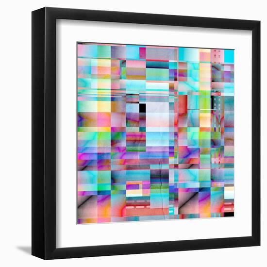 Abstract Bright Background-Tanor-Framed Art Print