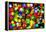 Abstract Bright Bokeh Background-Dink101-Framed Premier Image Canvas