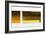 Abstract Brown Yellow-NaxArt-Framed Art Print